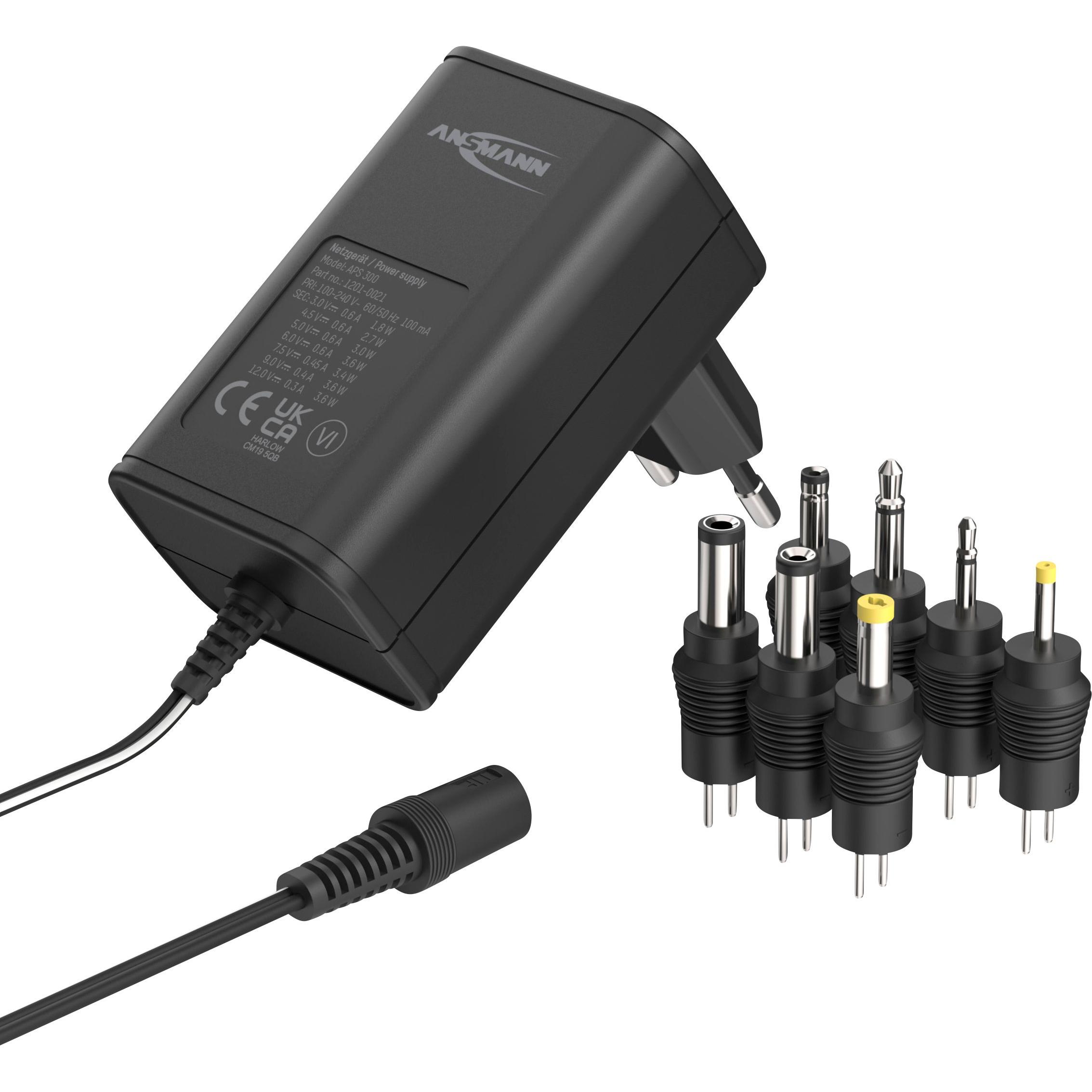 Ansmann APS 300 NEU max. 3,6 W, Universalladegerät