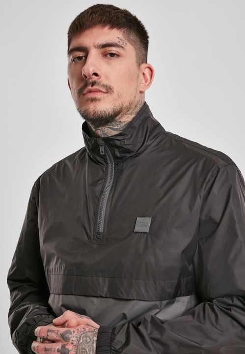 Image du produit Urban Classics Stand Up Collar Pull Over Jacket (S)