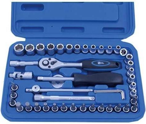 Actual product image BGS Socket Set | 6.3 mm (1/4") Drive | 53 pcs.