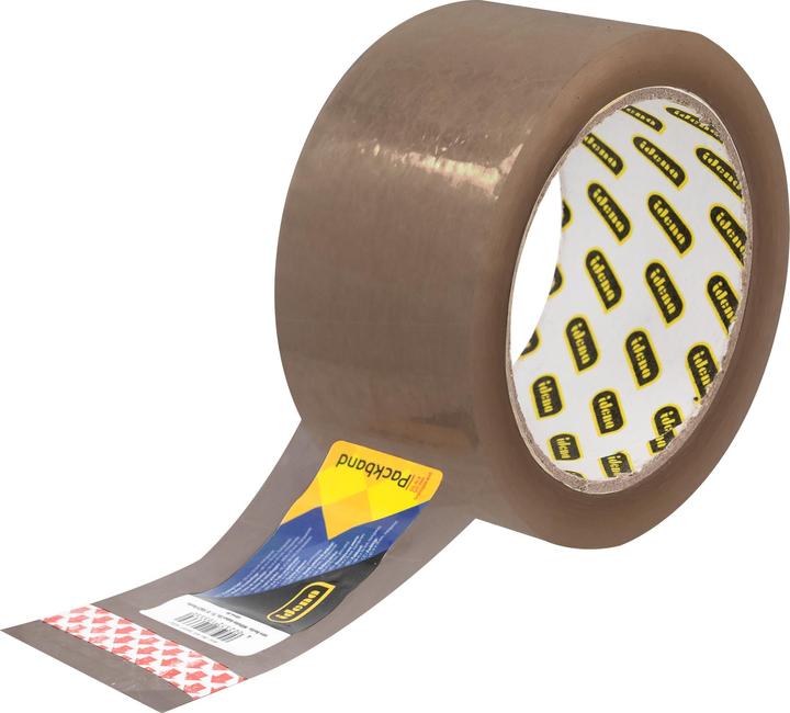 Actual product image Idena Packband geräuscharm braun 5cmx66m (50 mm)