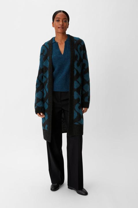 Image du produit Comma Strickjacke Cardigan aus Alpakamix mit Wolle (S)