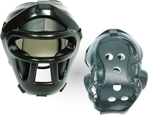 Actual product image Budo.ch Kopfschutz mit Plastik Gitter (S)