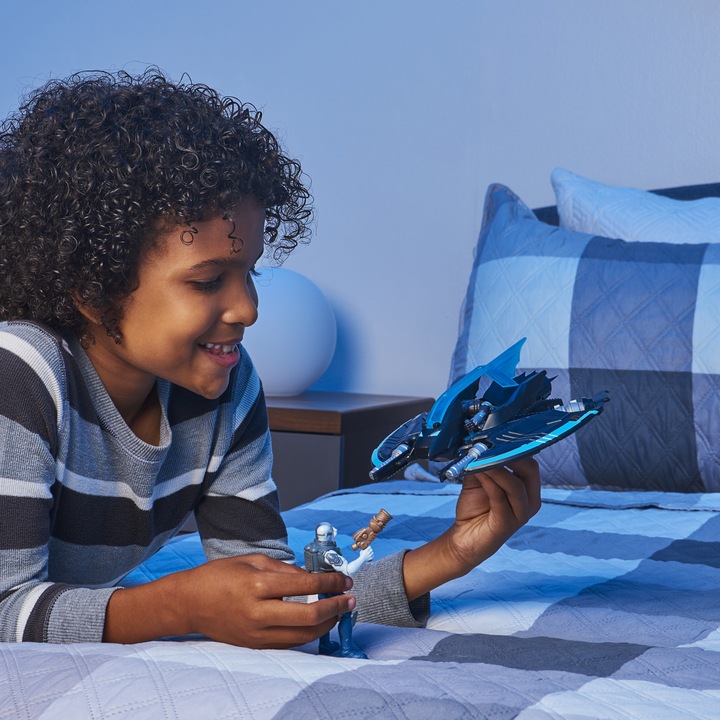 Actual product image Spin Master Batman Batwing figures Batman vs Mr Freeze