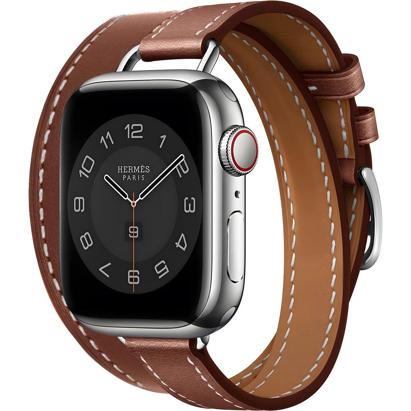 Thumbnail - Strap-it Lederarmband (Leder, Apple Watch), Uhrenarmband, Braun