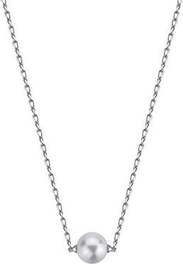 Brosway Silver Necklace With Artificial Pearl Infinite White Fancy Fiw135