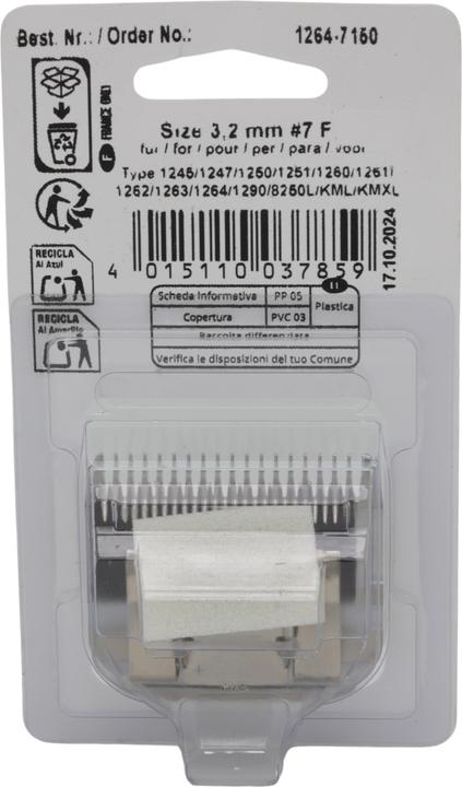 Actual product image Wahl Prime Series shaving head #7F 3.2mm coarse tooth 1264-7150 (Dog)