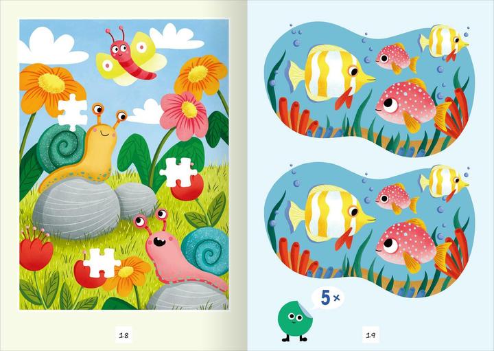 Produktbild Sticker-Rätselspass für die Ferien