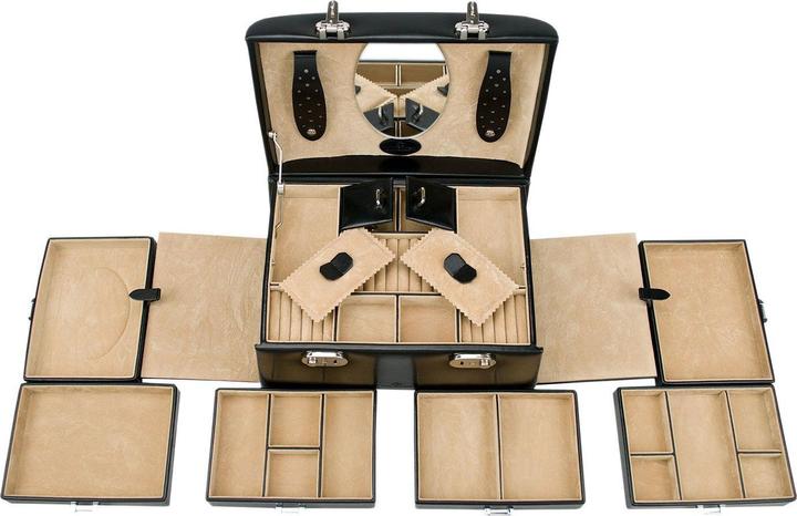 Produktbild Windrose Schmuckkästchen Merino 11 - Schwarz