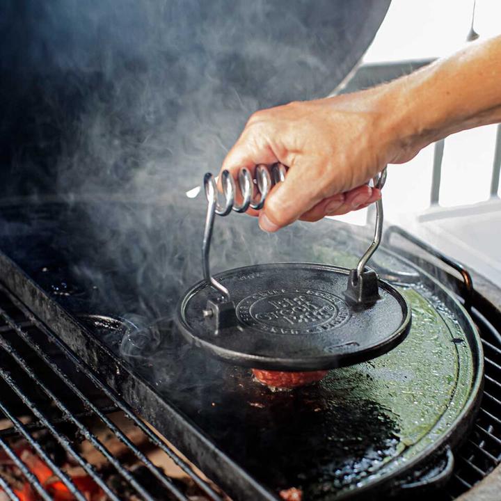 Produktbild Big Green Egg Grillpresse aus Gusseisen