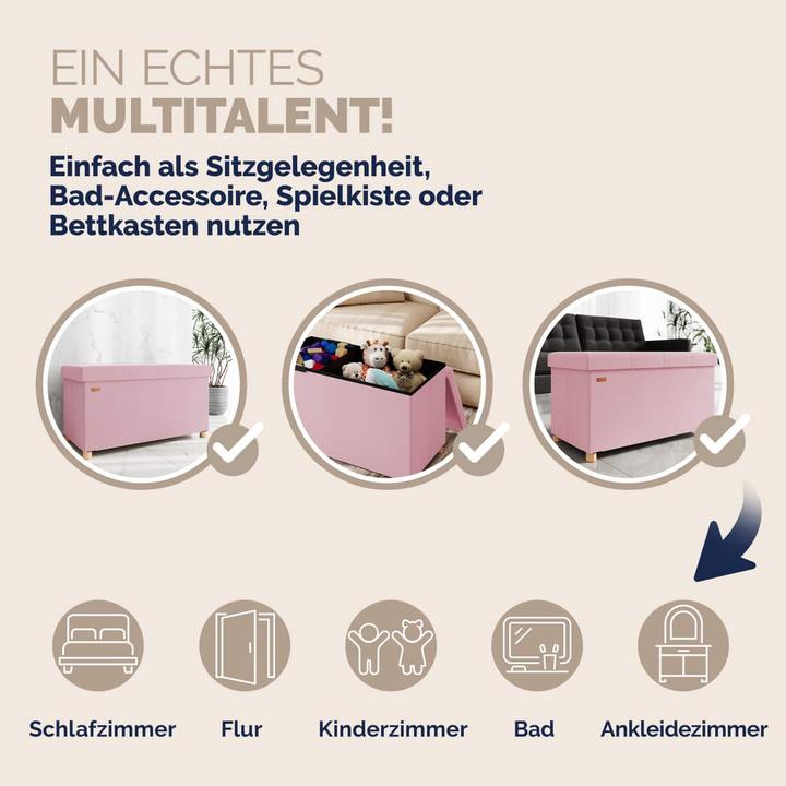 Image du produit Casaria Sitztruhe (76 cm)