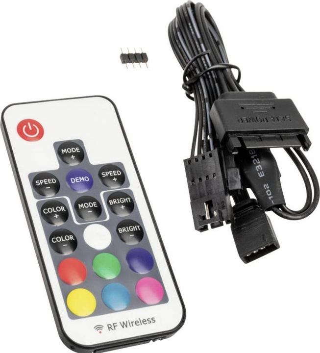 Immagine prodotto Kolink Inspire L2 4-Pin 12V RGB Controller - SATA (Multicolore)