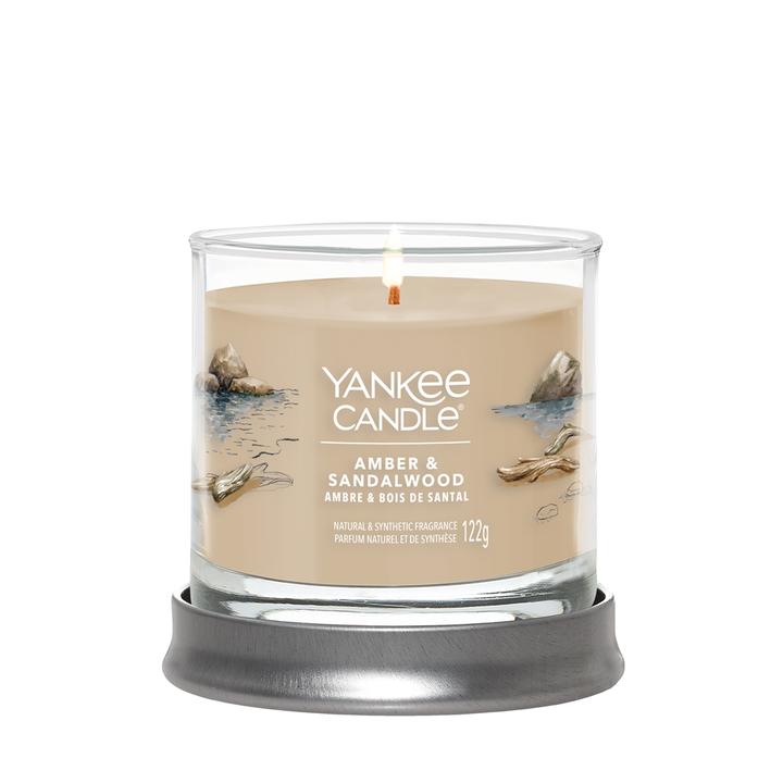 Image du produit Yankee Candle Bougie parfumée Amber & Sandalwood Signature Small Tumbler