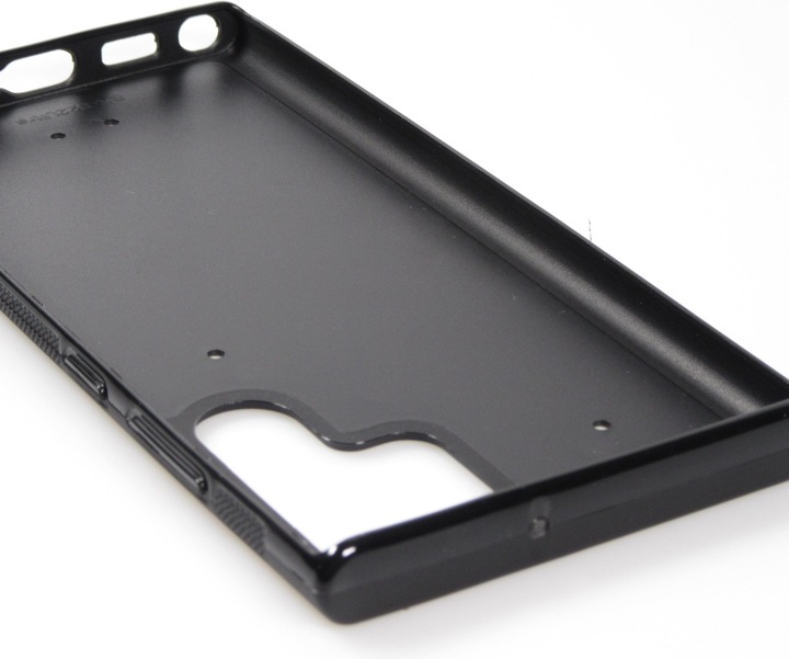 Image du produit PhoneLook Coque Silicone rigide noir Qsafoda 1 (Samsung Galaxy S22 Ultra)