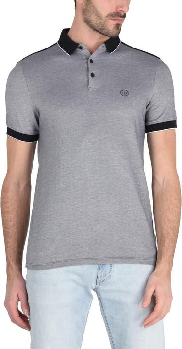 Armani Exchange 8nzf76 z8m5z Korte Mouw Poloshirt Grijs XS Man (XS)