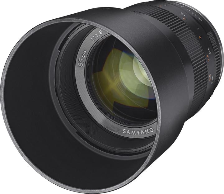 Immagine prodotto Samyang 85mm F1.8 Canon M (nero) (Canon EF-M, APS-C / DX)