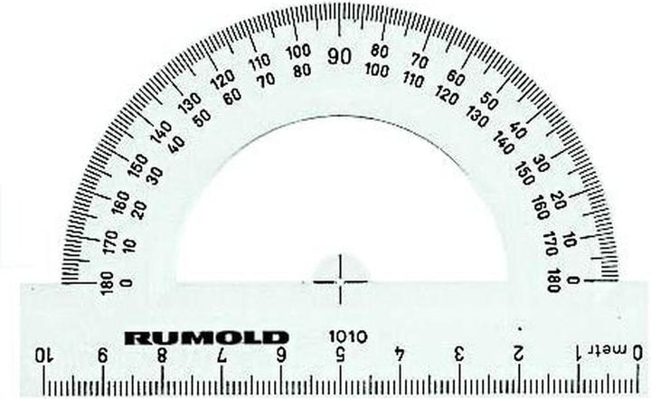 Image du produit Rumold Rapporteur scolaire 10cm 1010 180 (10 cm)