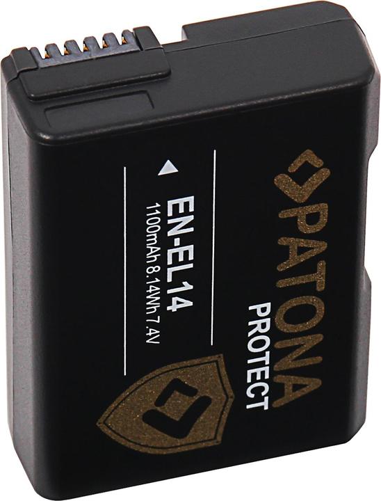 Produktbild Patona PROTECT Akku wie Nikon EN-EL14 (1100mAh) (Kamera Akku)