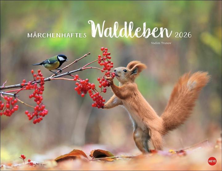 Produktbild Vadim Trunov: Märchenhaftes Waldleben Posterkalender 2026 (44 x 34 cm)