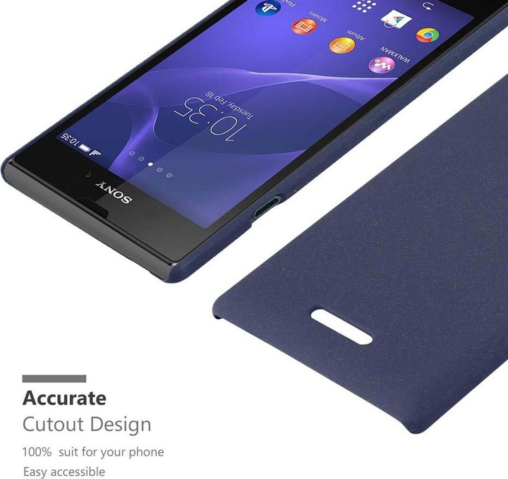 Produktbild Cadorabo Hard Cover Frosty Cover (Sony Xperia T3)