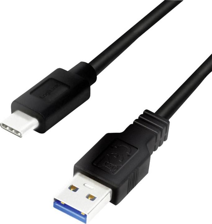 Produktbild LogiLink USB A — USB C (1 m, USB 3.0, 15 W)