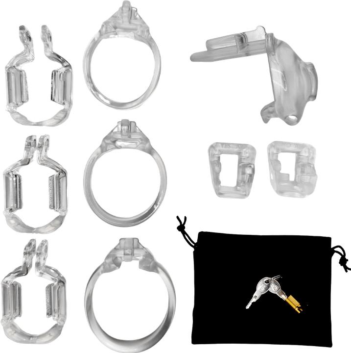 Produktbild The Vice Keuschheitskäfig Clitty – Transparent