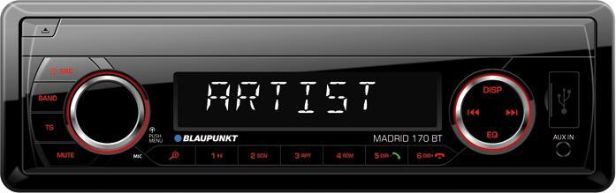 Actual product image Blaupunkt Madrid 170 BT (Android car)