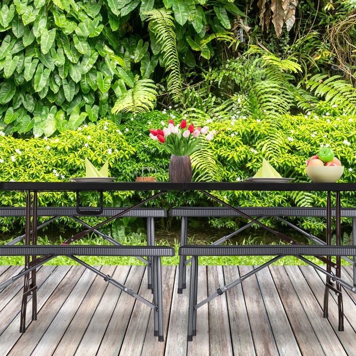 Actual product image Relaxdays Beer bench set