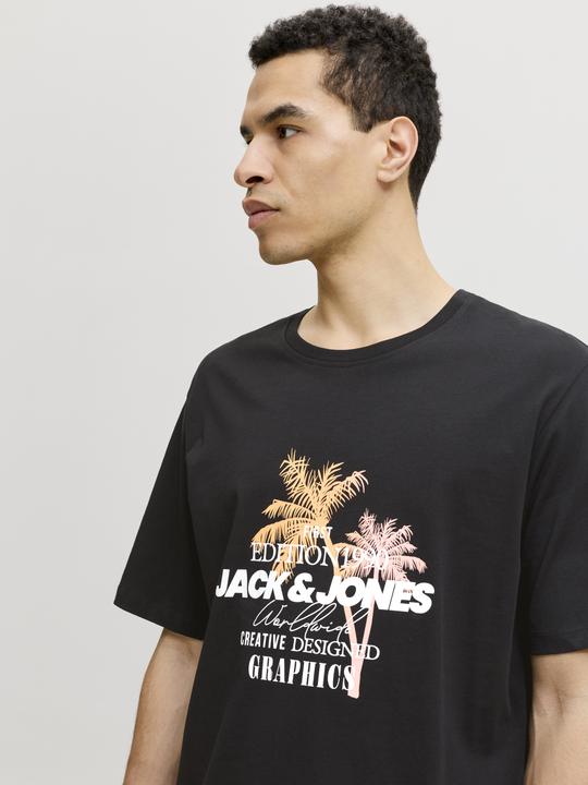 Produktbild Jack & Jones Jjgradient Print Tee Ss Crew Neck Ln (M)