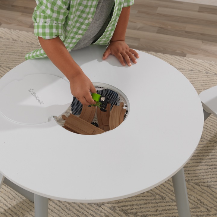 Image du produit KidKraft Table ronde avec 2 chaises (Groupe de sièges pour enfants)