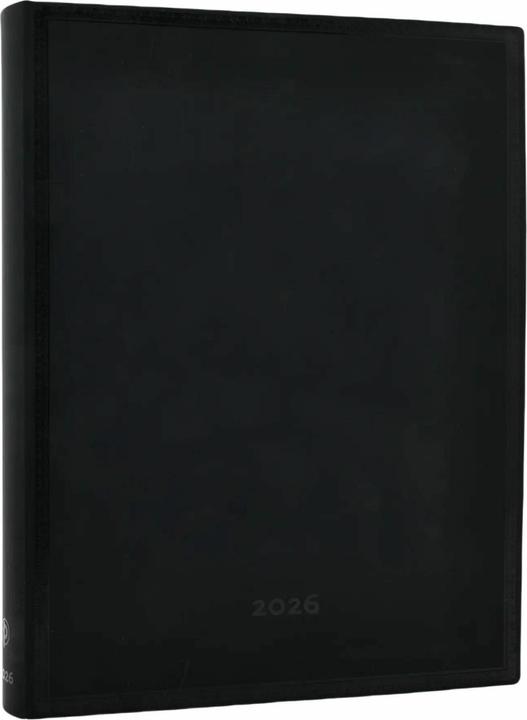 Paperblanks Die Kalender für 2026 Flexi Black Edition Schlicht
