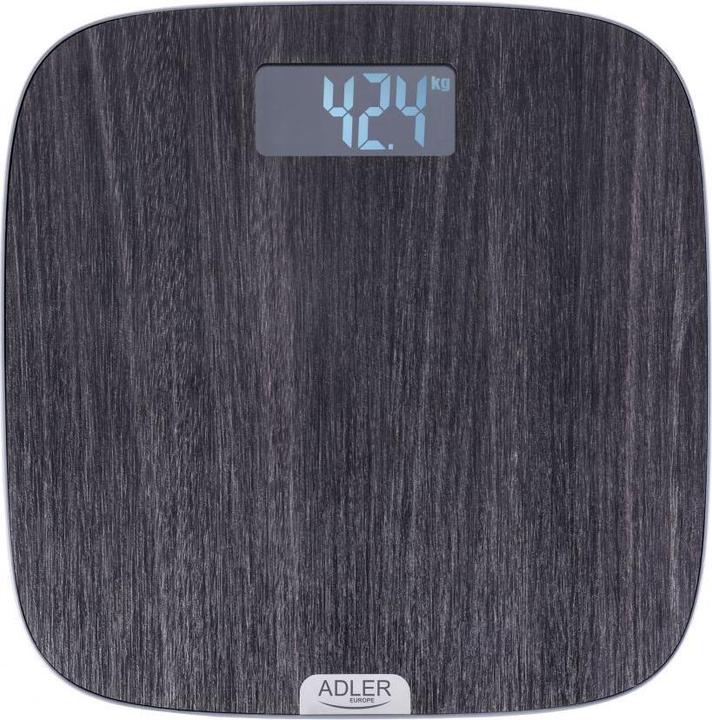Adler Bathroom Scale | AD 8192 | Maximum weight (capacity) 180 kg | Accuracy 100 g | Grey (180 kg)