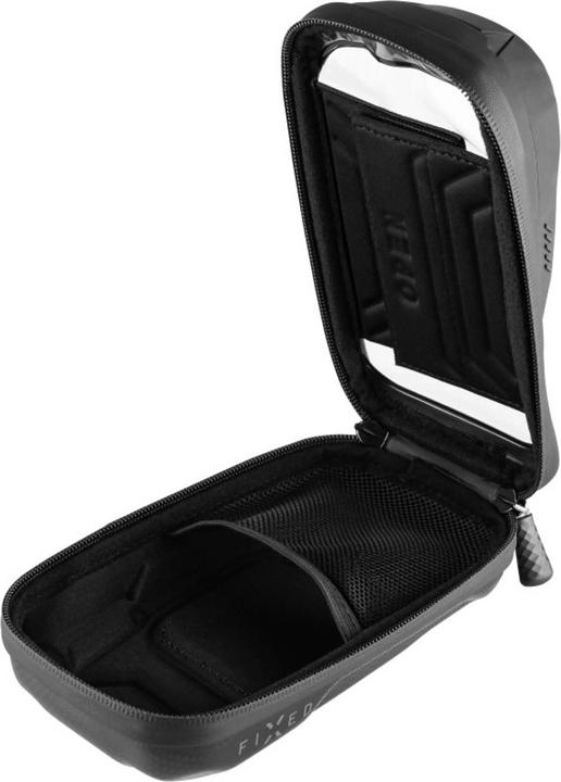 Produktbild Fixed Fest installierte FIXBIB2-BK | Fahrradkoffer | Schwarz | Für alle Arten von Telefonen bis zu 6 8 Zol