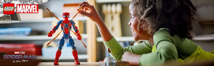 Actual product image LEGO Iron Spider-Man construction figure (76298, LEGO Marvel)