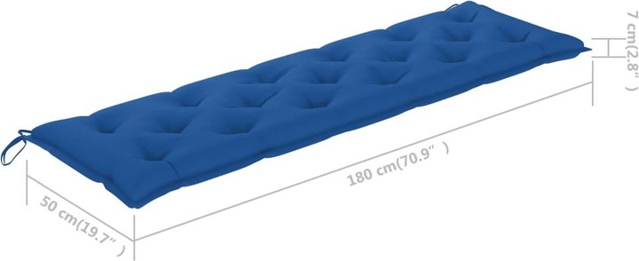 Image du produit VidaXL Paride (180 x 50 x 7 cm)