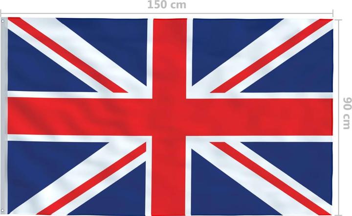Produktbild vidaXL Britische Flagge (90 x 150 cm)