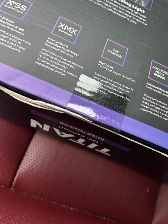 Actual product image Sparkle Intel Arc B580 Titan OC (12 GB)
