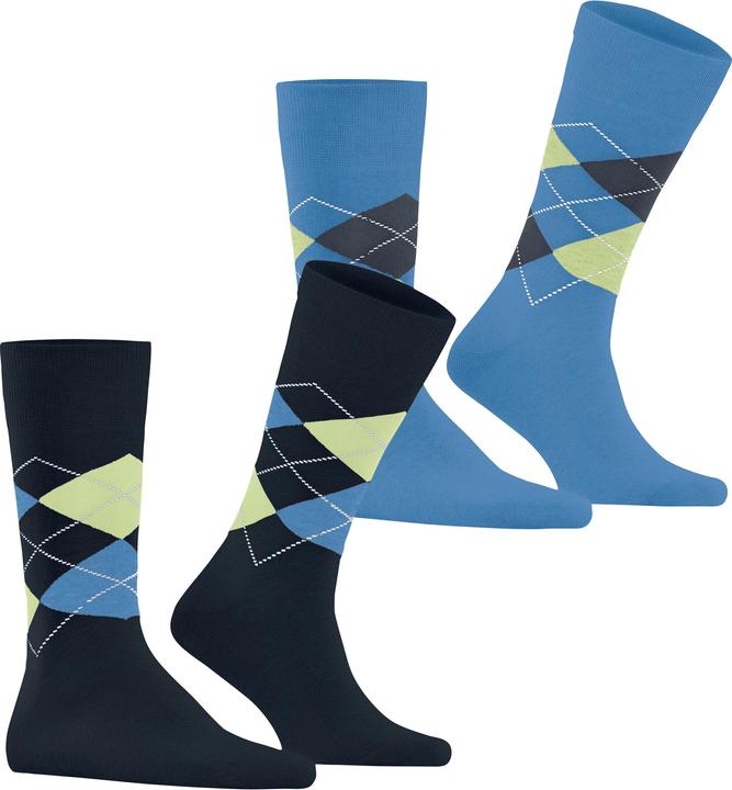 Immagine prodotto Burlington Everyday Argyle SO 2-Pack (Confezione da 2, 40 - 46)