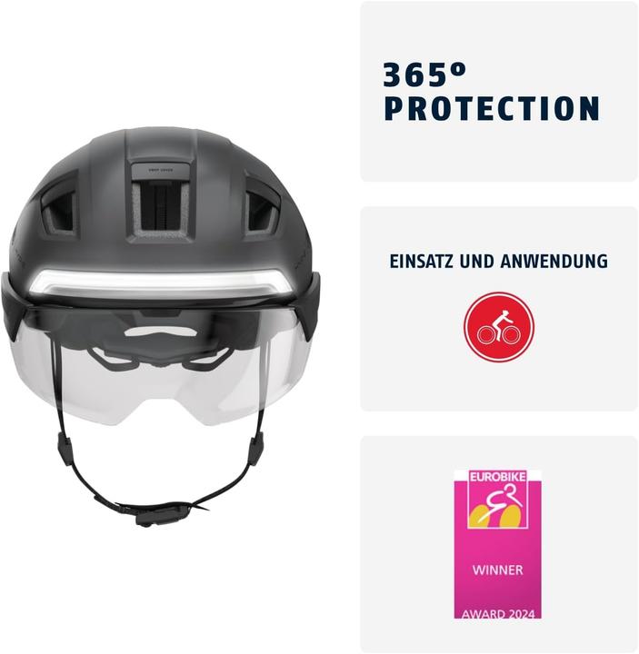 Produktbild Abus HYP-E BL.ACE volcano titan S (51 - 55 cm)