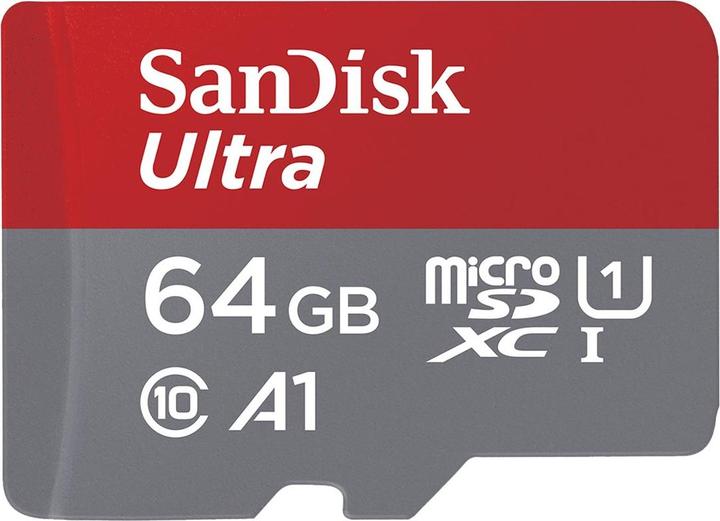 Actual product image SANDISK Ultra (64 GB, microSDXC, U1, UHS-I)
