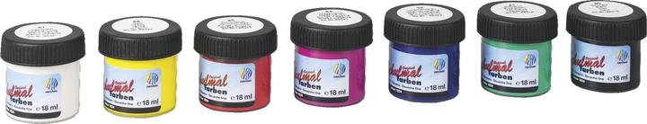 Produktbild Lacufa Lukas 108007 Schulmalfarben, 7 Farben (18ml) (18 ml)