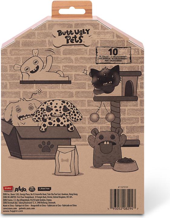 Actual product image Fuggler Butt Ugly Pets Series (random model) (23 cm)