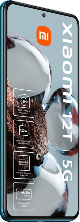 Produktbild Xiaomi 12T (256 GB, Blue, 6.67", Dual SIM, 5G)
