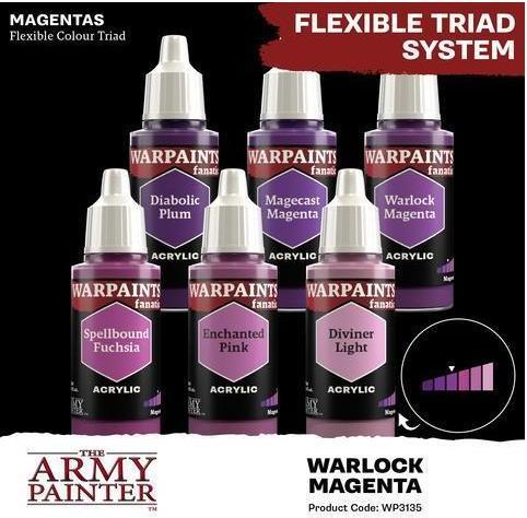 Produktbild The Army Painter Farbe Warpaints Fanatic: Warlock Magenta 18 ml