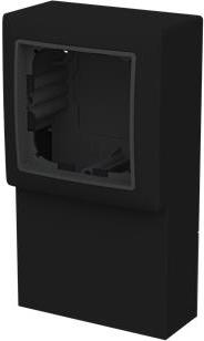 Produktbild ABB b55 Panelunderlag, 1 modul, mat sort