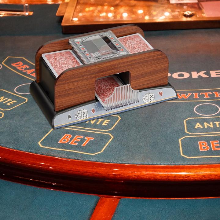 Actual product image Relaxdays Card Shuffler 2 Decks