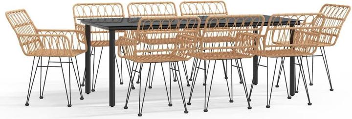 Produktbild vidaXL Garten Essgruppe