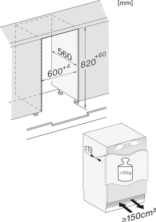 Produktbild Miele KU 7015 D (127 l)
