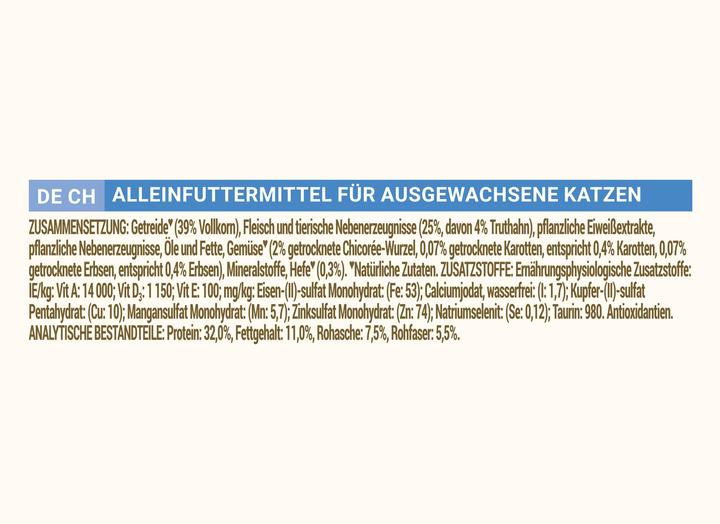 Actual product image Purina ONE CAT CHOW 3 in 1 Turkey 1,5 kg (Adult, 1 pcs., 1500 g)