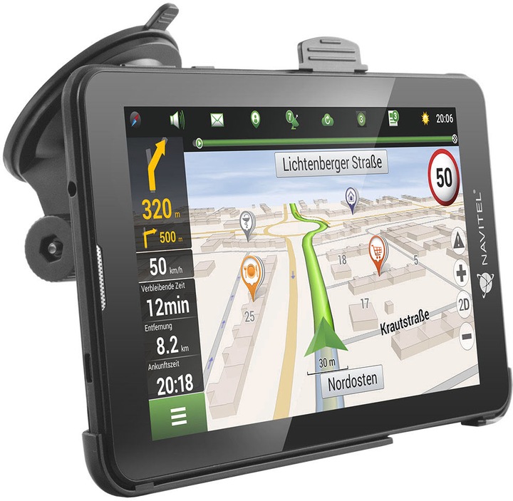 Produktbild Navitel T700 Tablet (7 Zoll) Mediatek (3G, 7", 16 GB, Schwarz)