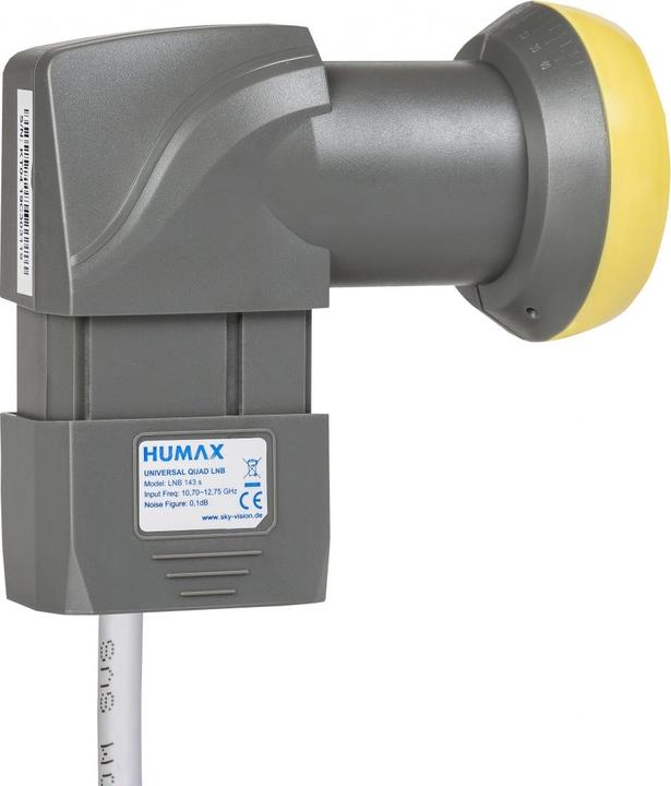 Actual product image Humax L1940 - F - 4 cm - Black - Green (Quattro LNB, 40mm)